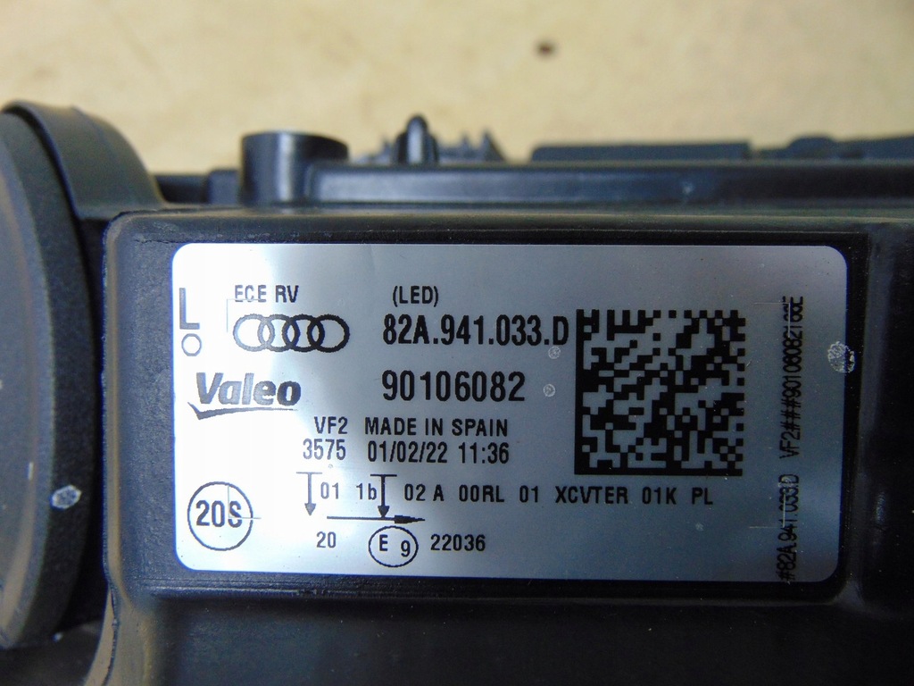 фото №16, Лампа ліва перед audi a1 82a europa full led