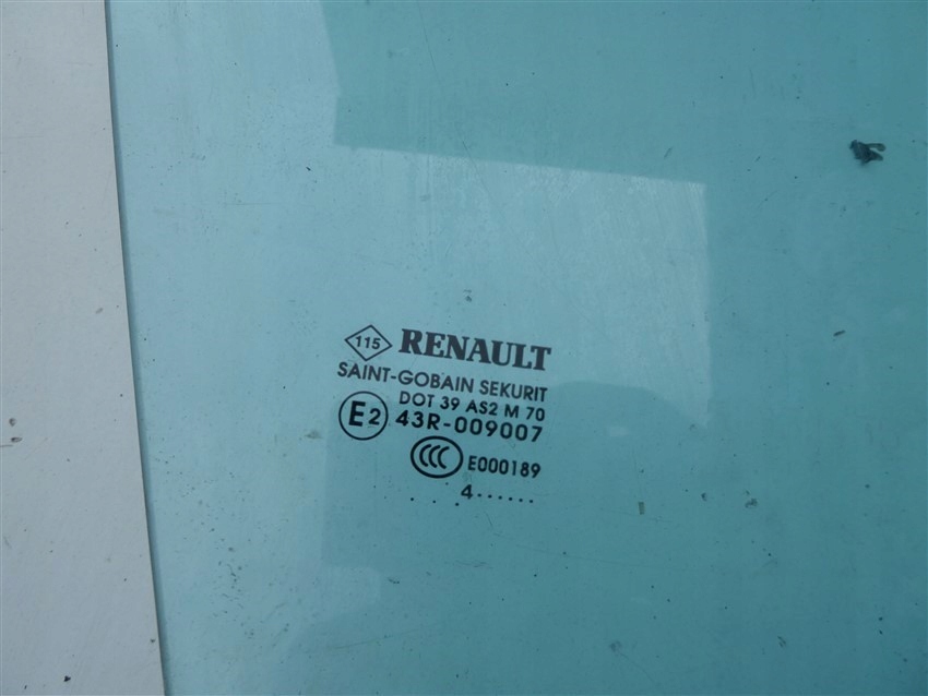 фото №2, Скло передня права двері renault zoe 5d 12-2019r