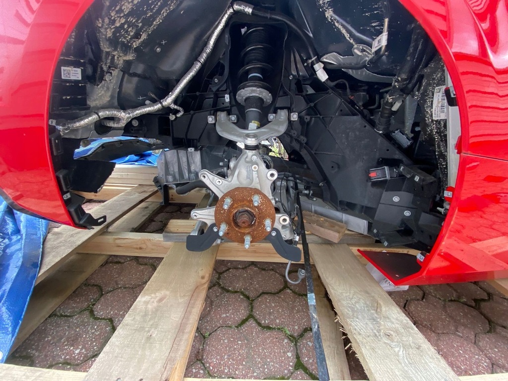 фото №8, Четверть лонжерон левая правая задняя поддон подвеска corvette c8 2lt z51