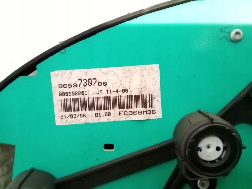 фото №5, Peugeot 206 лічильник прилади 9659730780