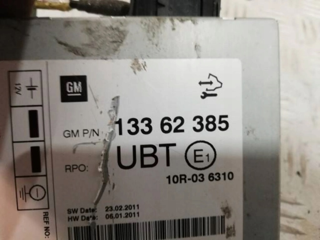 фото №2, Zafira c модуль блок керування радіо