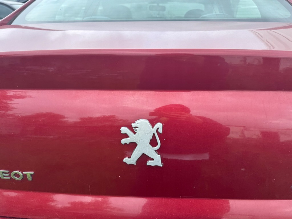 Peugeot 407 sedan крышка багажника багажника задний  задняя код лакокрасочного покрытия kkqd Недорого