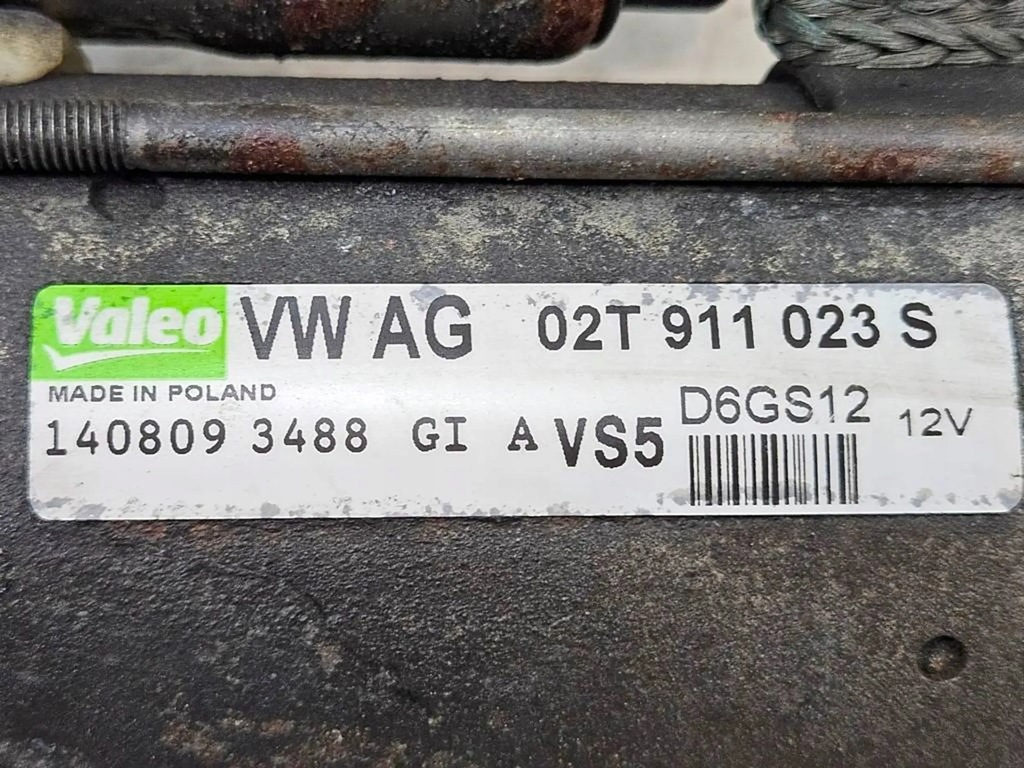 фото №5, Стартер skoda fabia ii 06-10 1.2