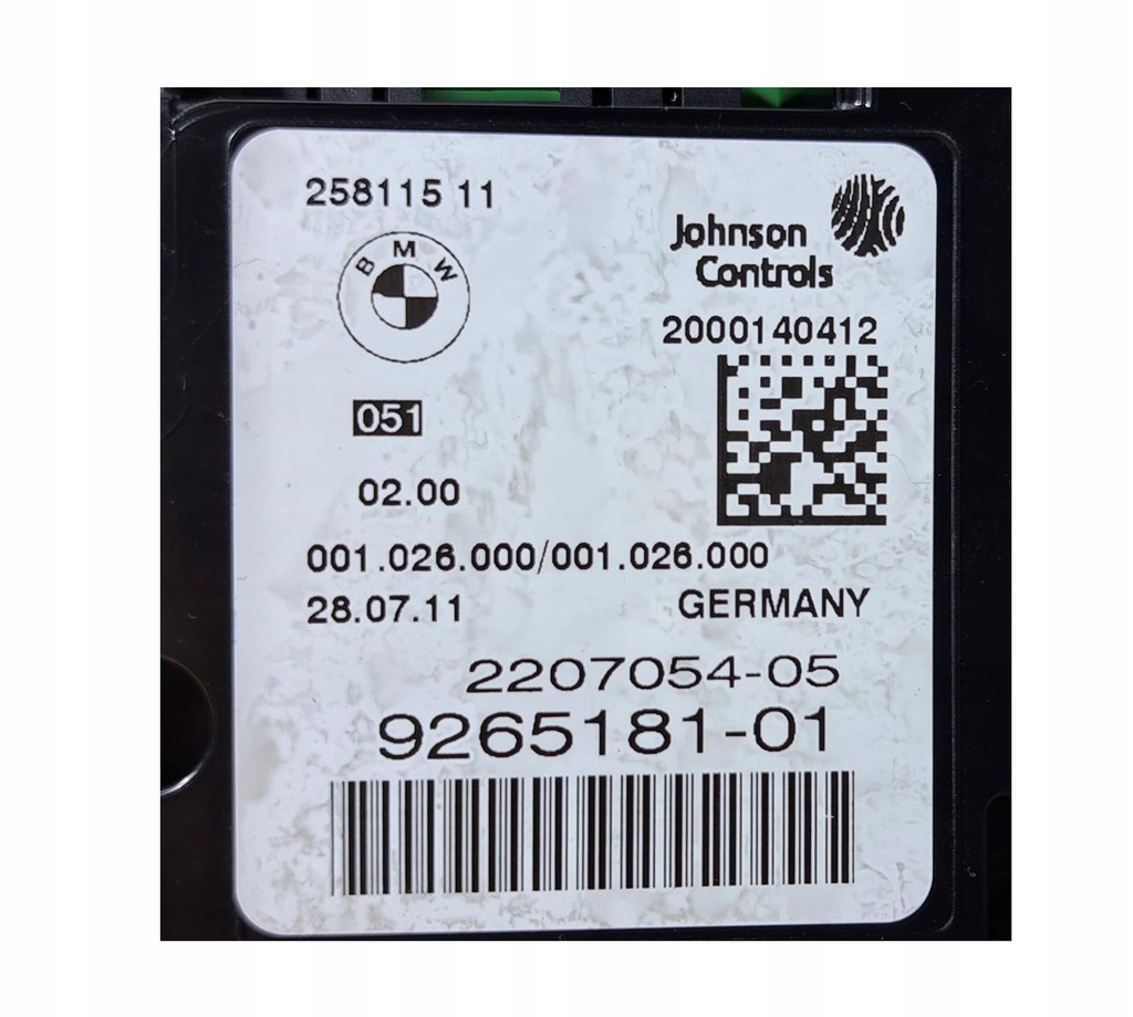 фото №4, Bmw f10 f11 счетчик приборы 9265181 #