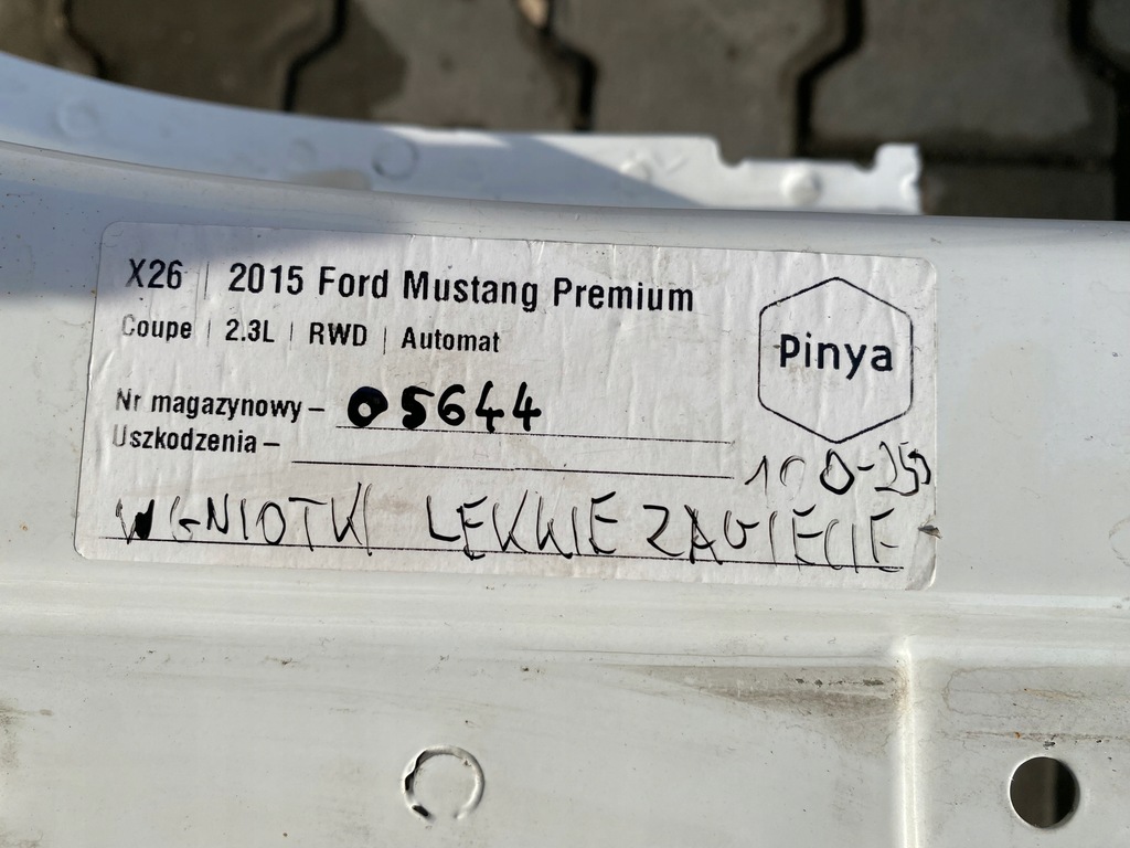 фото №10, Четверть крыло правый задняя ford mustang 2015+ usa