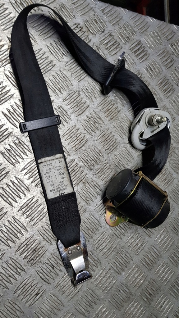 фото №2, Vw sharan alhambra pas безпеки лівий задня 7m3857815a 3 ряд