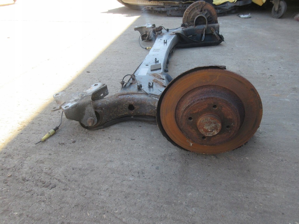 фото №10, Renault grand scenic ii балка oś задня tylnna