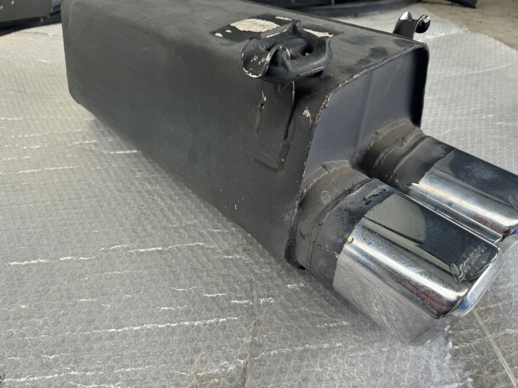 фото №7, Mercedes r129 sl lorinser гаситель конечный выпускной насадки выхлоп выхлоп