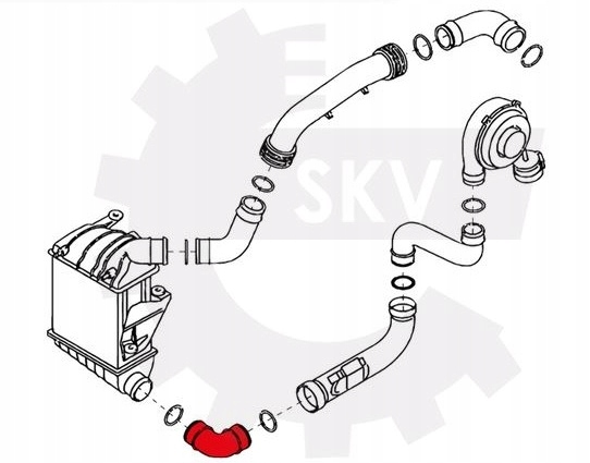 фото №4, Шланг труба интеркулер seat ibiza iii 1.9tdi