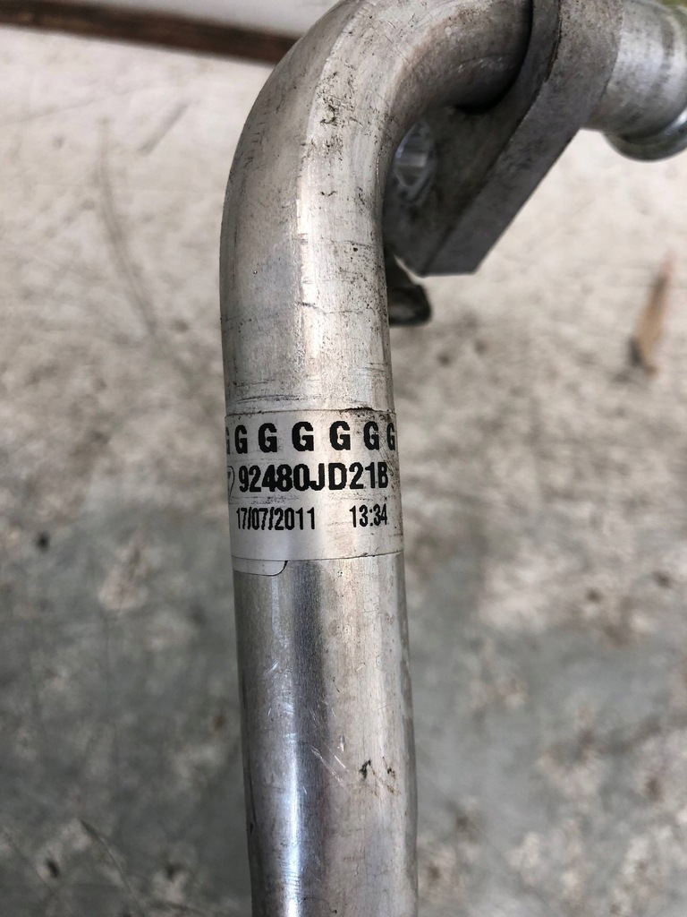 фото №5, Шланг кондиционера nissan qashqai +2 j10 92480jd21b