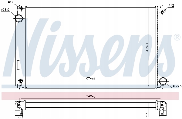 Радиатор двигателя механическая подходит к: lexus nx toyota rav 4 iv 2.5h в Украине