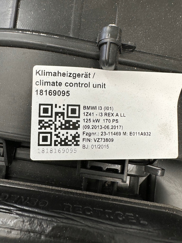 фото №6, Bmw i3 i01 отопитель воздуходувка 9383124