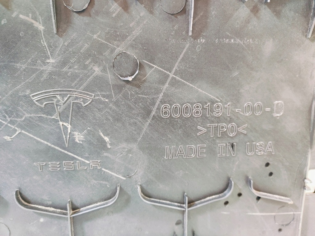 фото №15, Tesla model s 2012- захист підлога плита 6008191-00-d