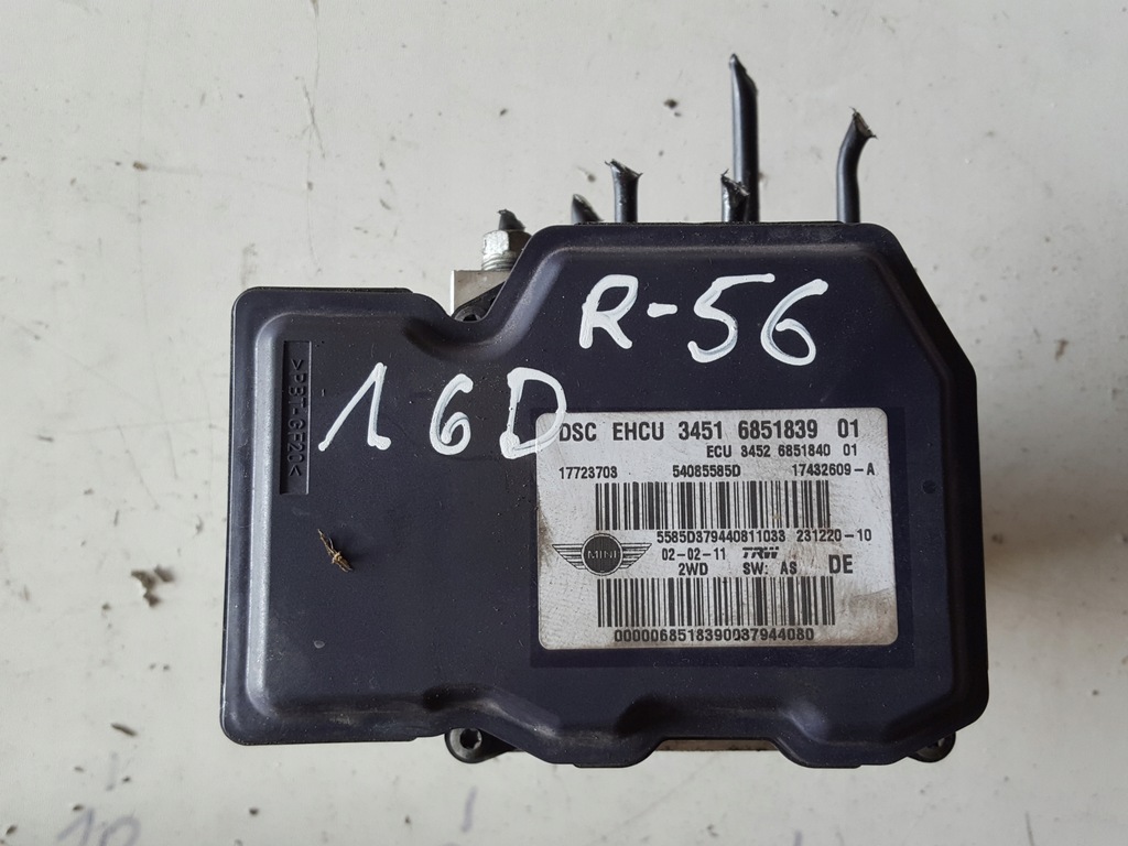 фото №1, Mini cooper one r56 r55 lift насос гальмівна abs