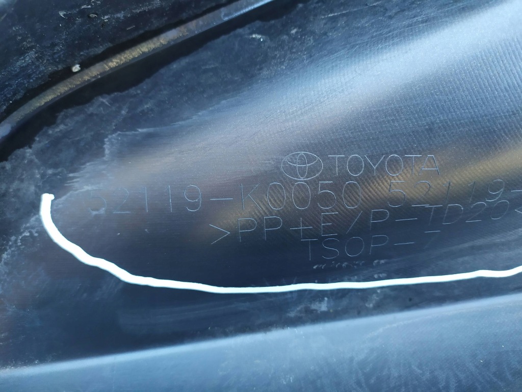 Бампер передні  передній toyota yaris iv 52119k0050 Київ