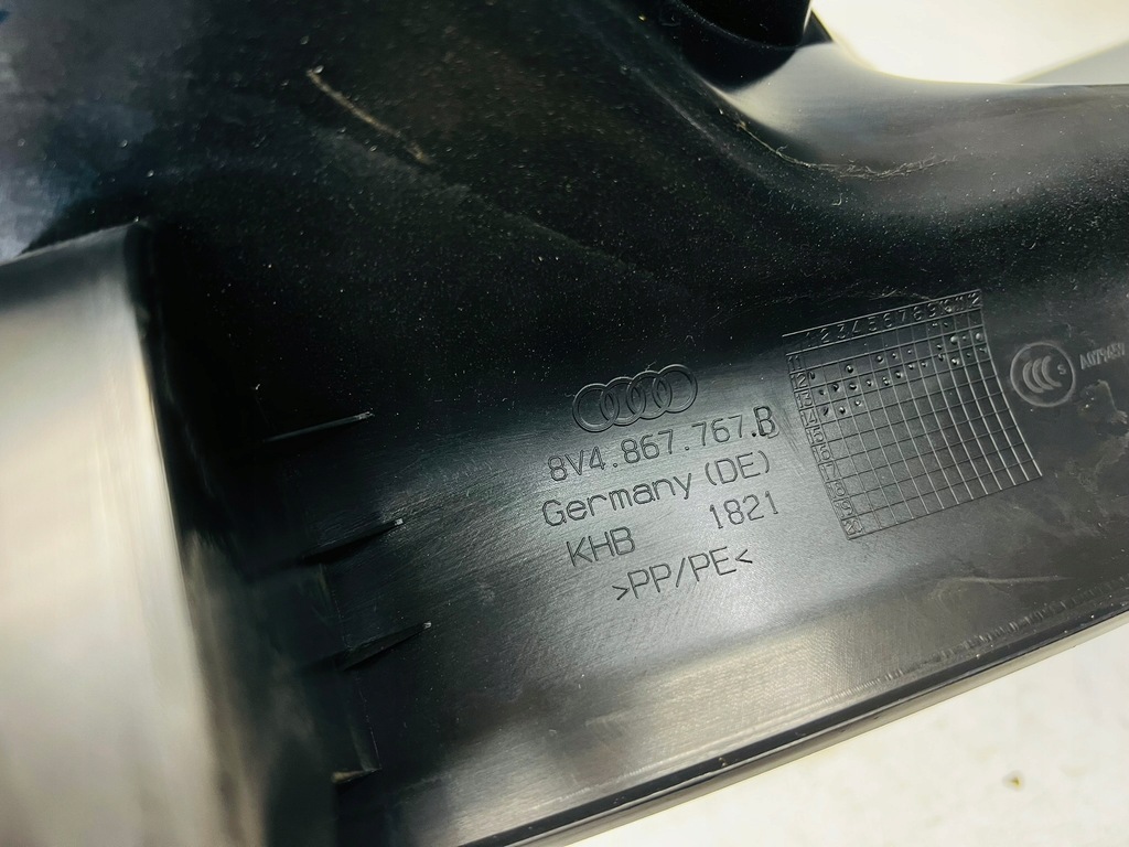 фото №7, Молдинг защита накладка порог левый задняя audi a3 8v sprotback 8v4867767b