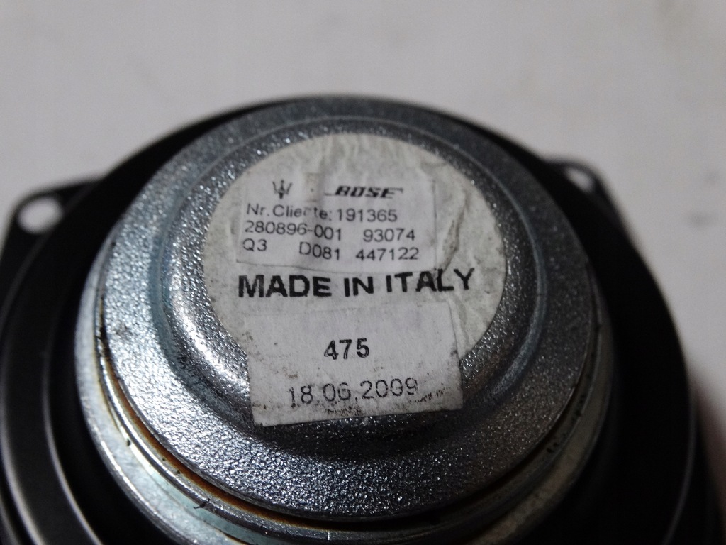 фото №3, Idealny динамік bose maserati 1