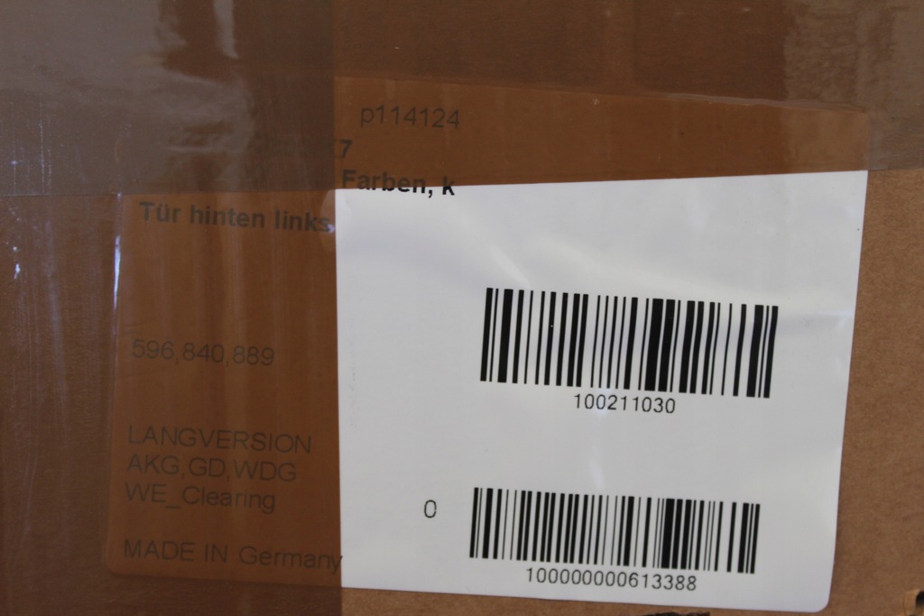 фото №10, Двері задні ліва задня mercedes s-klasa w223 223 long a2237300300