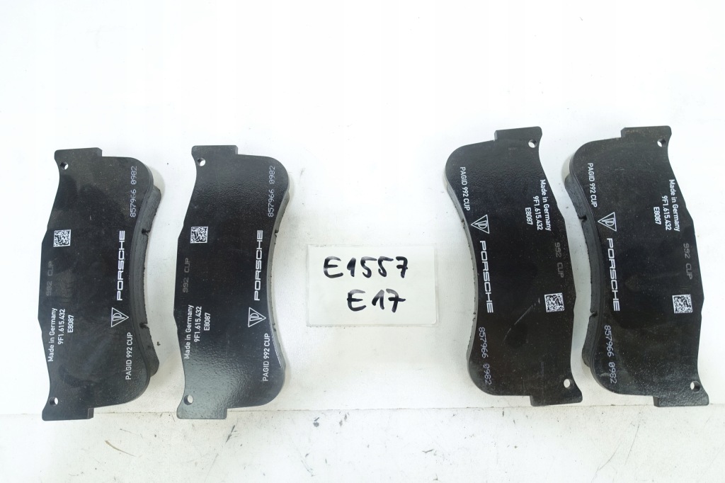 фото №1, Тормозные колодки тормозные перед porsche 911 gt3 9f1615432