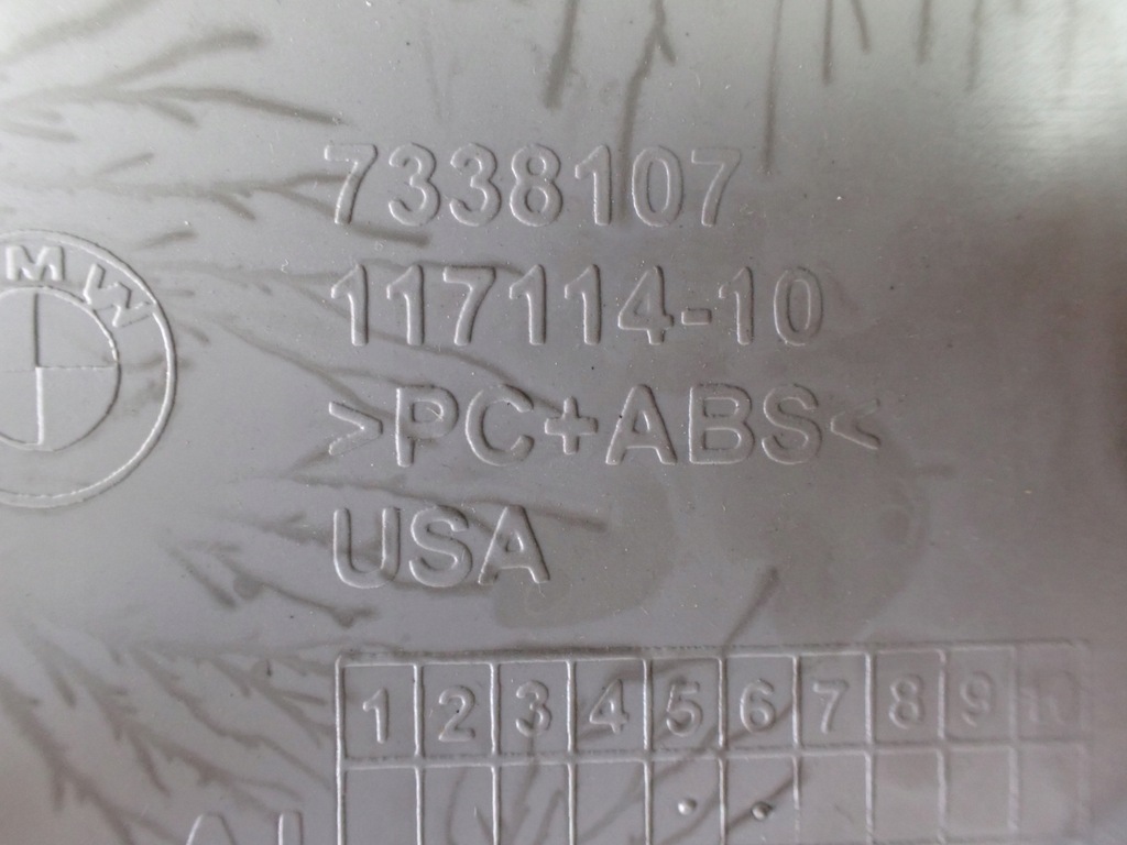 фото №10, Обивка молдинг корпус крышки bmw f26 x4 7338107