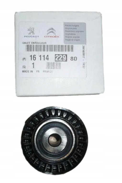 фото №1, Ролик ремень клиновой citroen peugeot 1611422980 оригинал