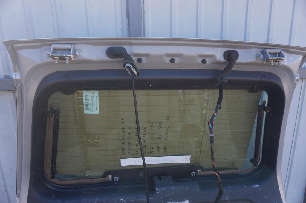 фото №16, Kia sportage ii je lift кришка багажника багажника скло 9s срібляста 2009rok