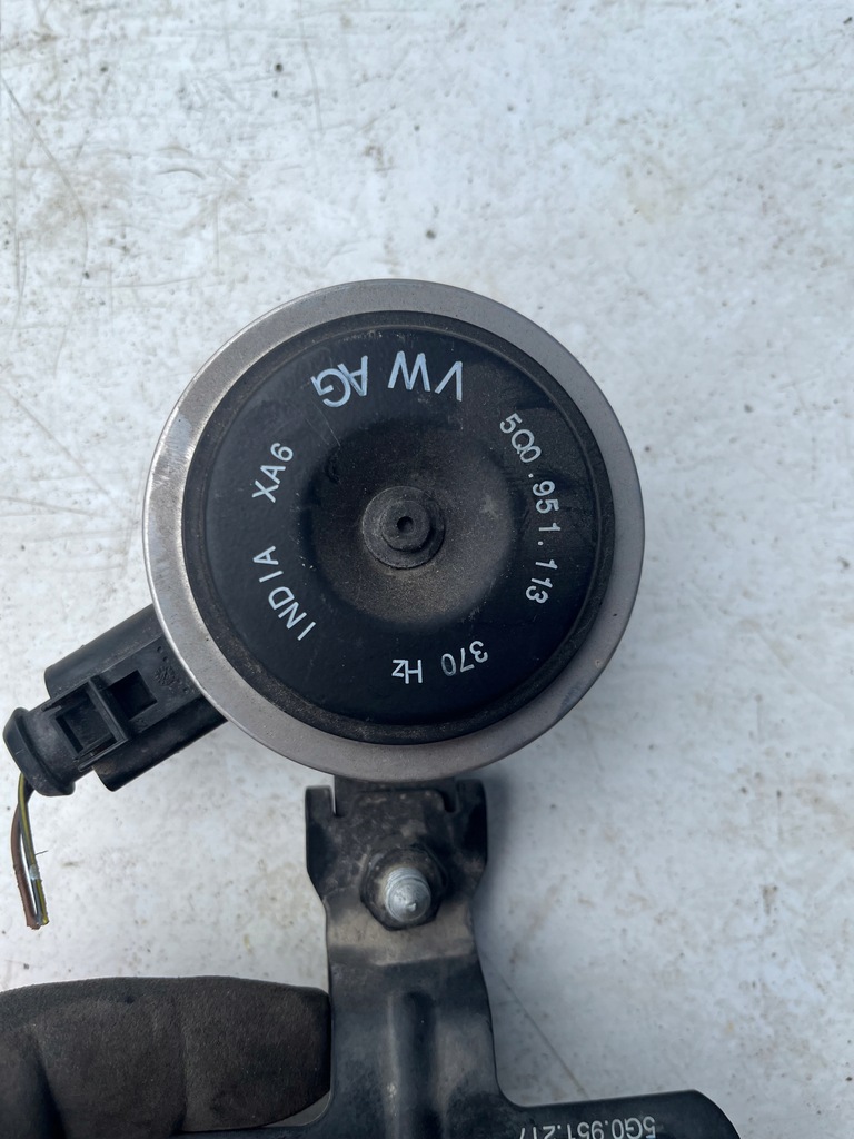 фото №5, Клаксон сигнал vw golf vii 7r 5q0951113 usa 370hz