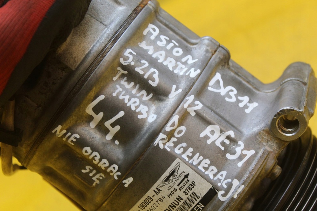 фото №12, Компресор кондиціонера aston martin 5.2 b v12 tvin turbo hy53-19d629-aa