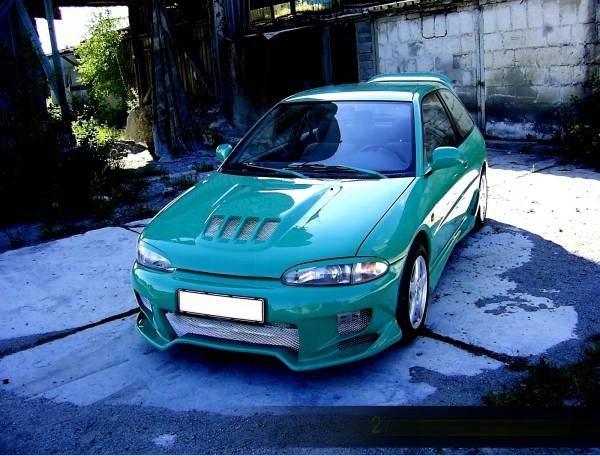 фото №1, Mitsubishi colt ca0 бампер передній radical dj-tuning