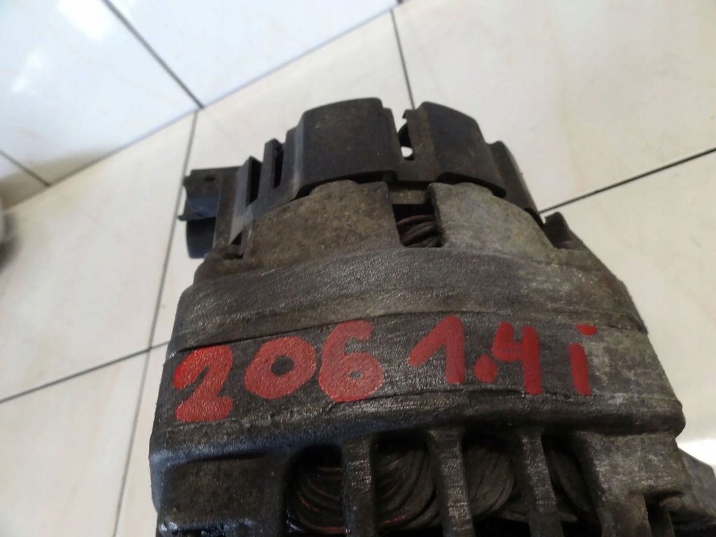 фото №7, Peugeot 206 1.4 b 2004 генератор 9642879980
