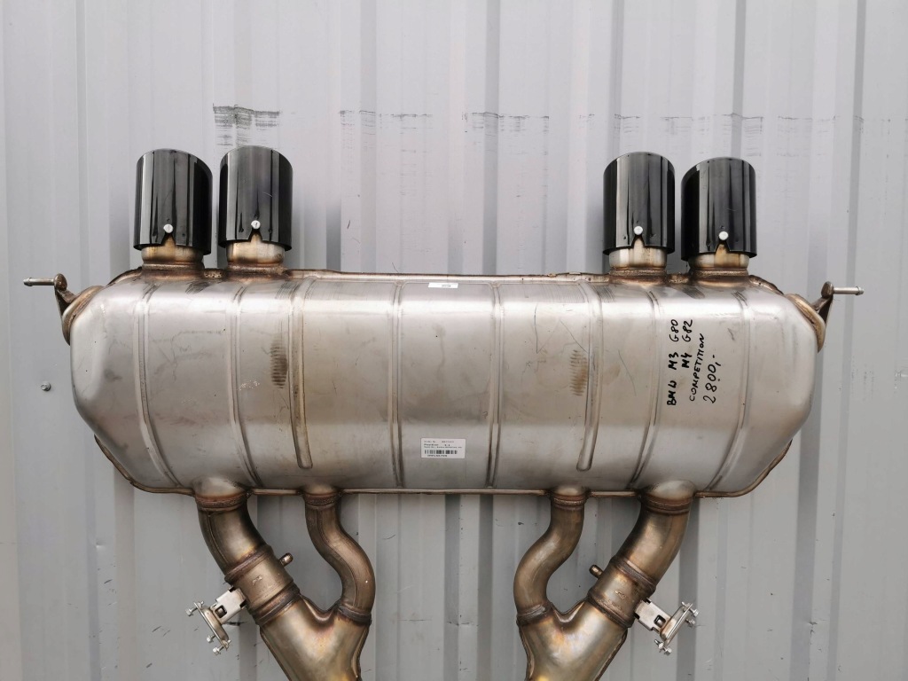 фото №11, Bmw m3 m4 g80 g82 competition оригинальный номер 8096118 выхлоп гаситель idealny