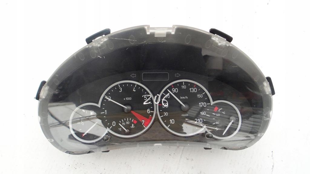 фото №10, 9656696680 счетчик приборы peugeot 206 1.9 d 99r