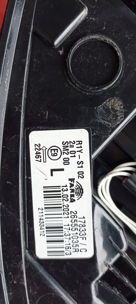 фото №5, Лампа задня задня ліва clio v 5 ліва