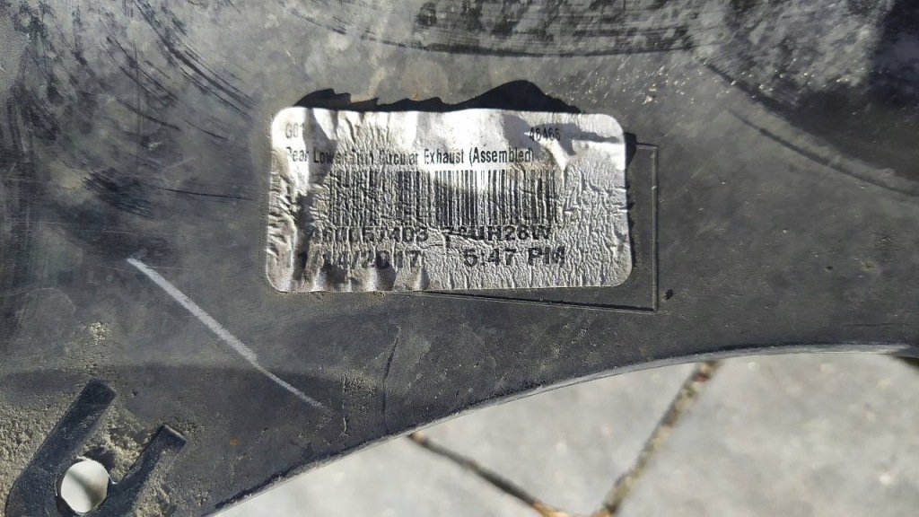 Bmw x3 g01 2018- бампер задний  накладка m набор Киев