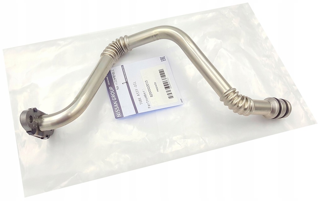 фото №1, Шланг турбонагнітача renault laguna ii, master ii 1.9 dci