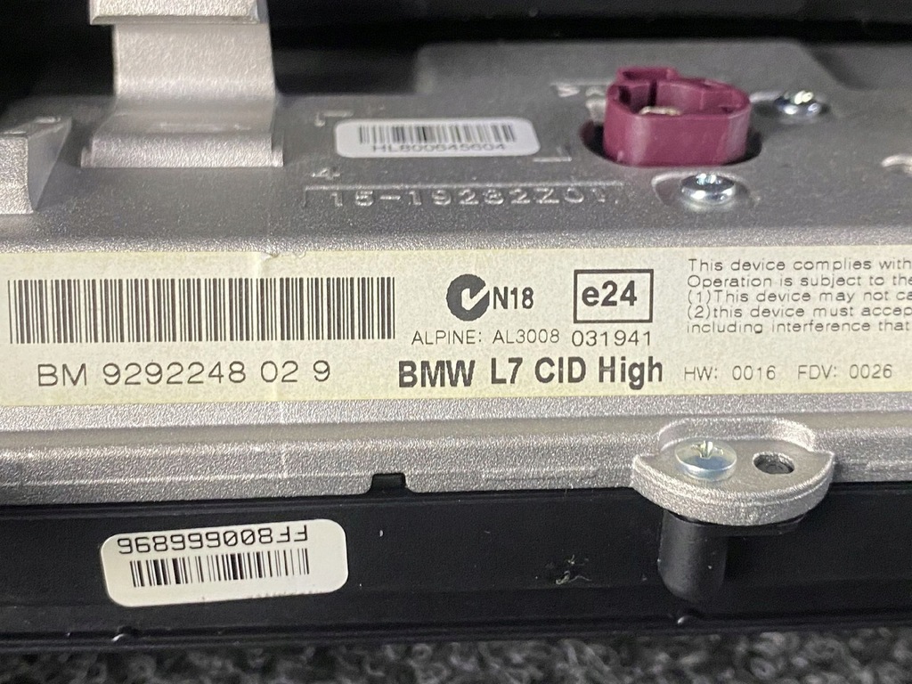 фото №6, Bmw seria 4 f32 экран монитор дисплей радио навигации 9292248