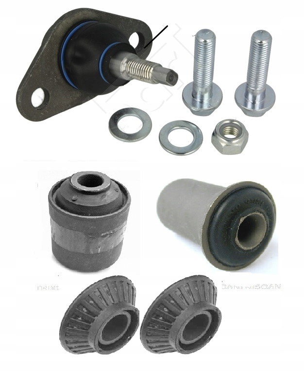 фото №1, Volvo 700 740 760 900 940 шарова опора втулки важеля