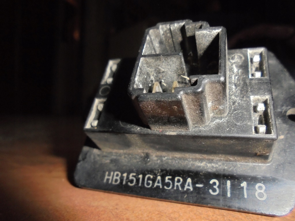 фото №4, Резистор вентилятор mazda 626 hb151ga5ra