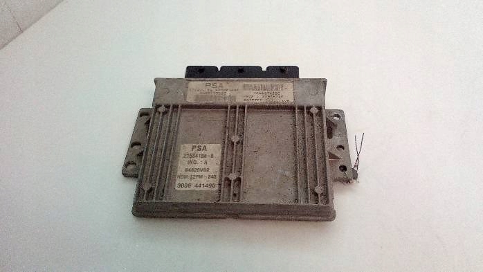 фото №1, Бортовой компьютер двигателя citroen c5 1,6 b 9650133080