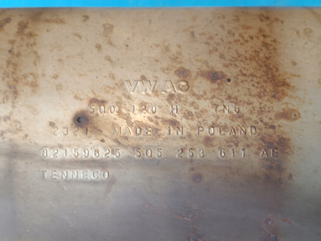 фото №9, Vw golf viii 8 variant 2.0tdi 85kw 2022r гаситель конечный 5q5253611ae