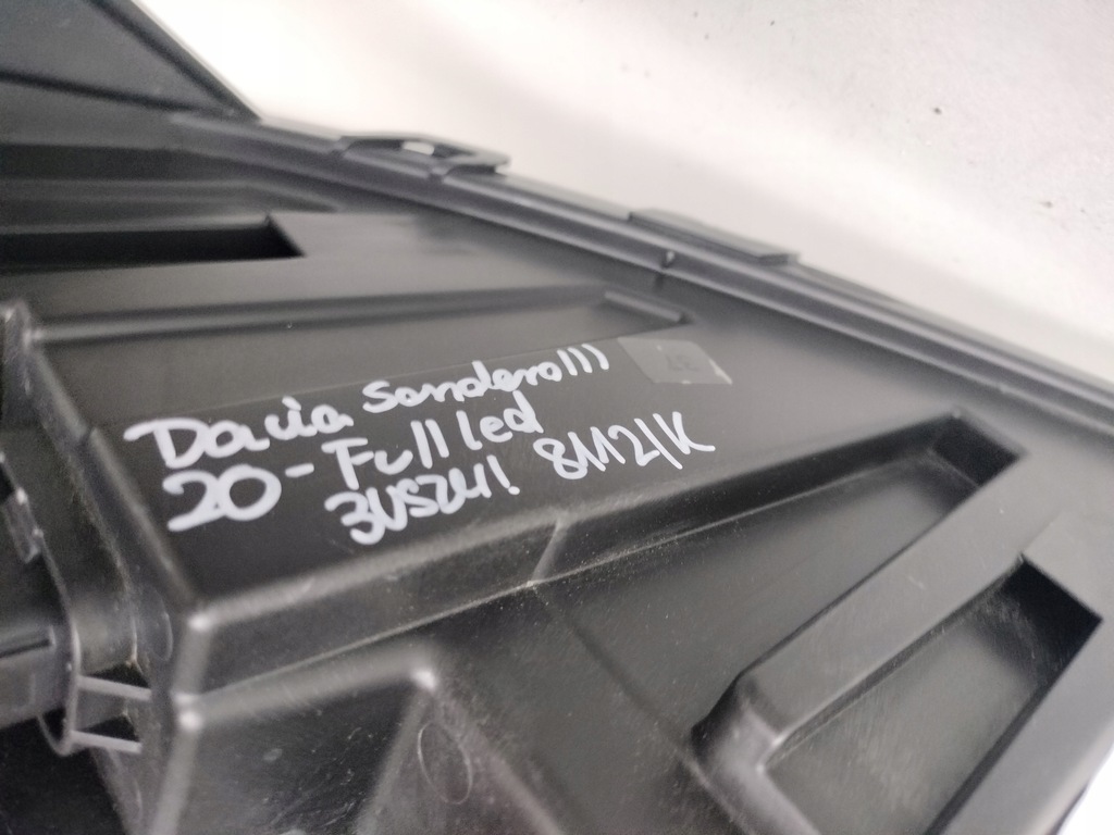 фото №10, Лампа правая фара dacia sandero iii 20- logan jogger full led