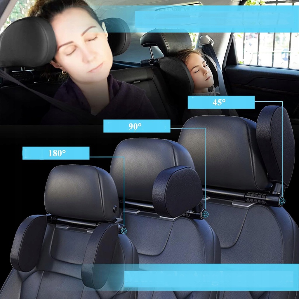 фото №10, 180° підголівник komfortowe спинка na голови do автомобіля