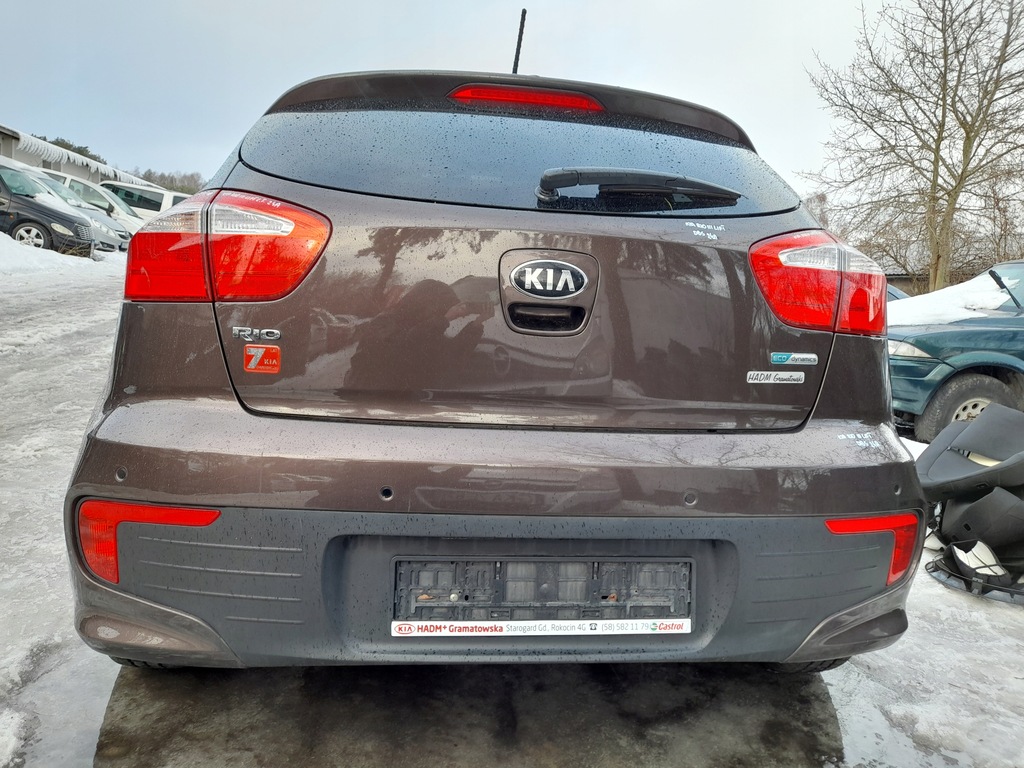 фото №12, Kia rio iii lift крышка багажника багажника dbs