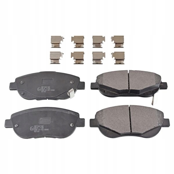 фото №2, Тормозные колодки тормозной. toyota avensis 10- перед avensis 2.