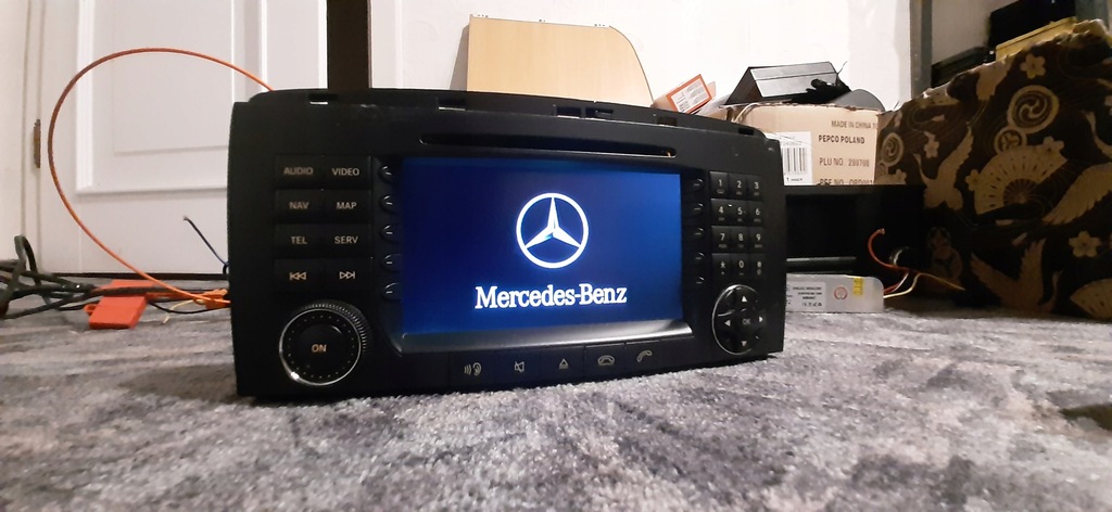 фото №1, Радіо comand навігація mercedes r klasa w251 europa ntg2 pl меню
