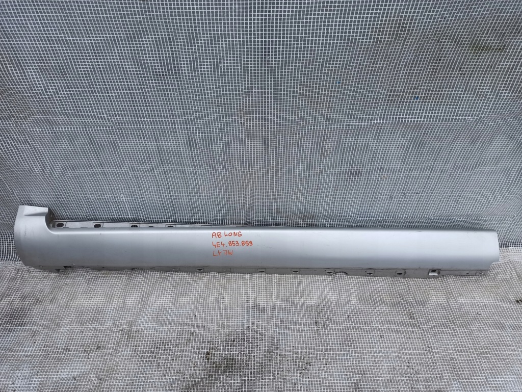 фото №1, Audi a8 d3 long накладка молдинг поріг ліва ly7w