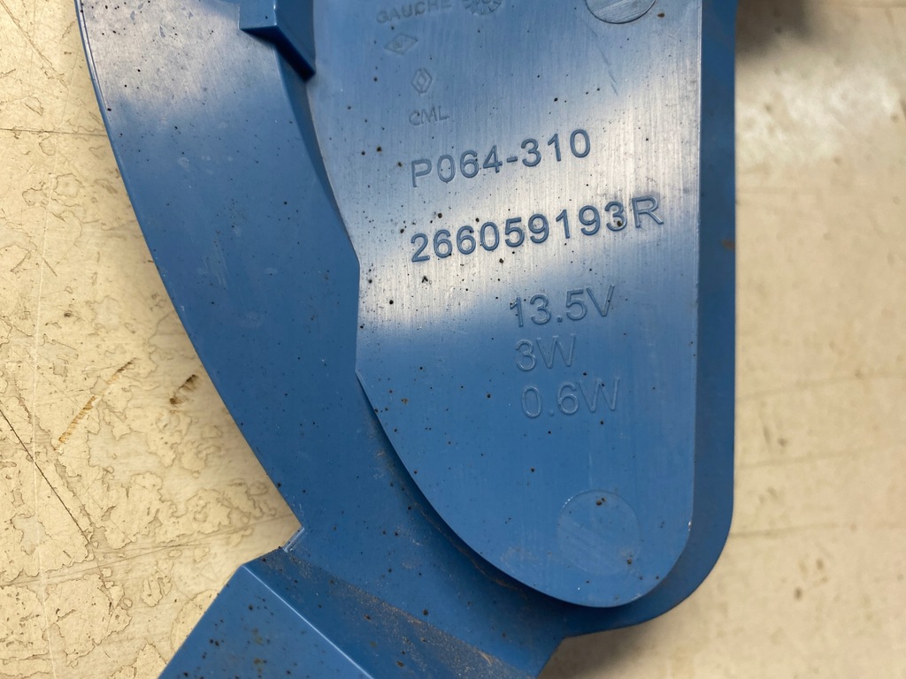 фото №8, Renault zoe протитуманна фара лівий перед 266059193r