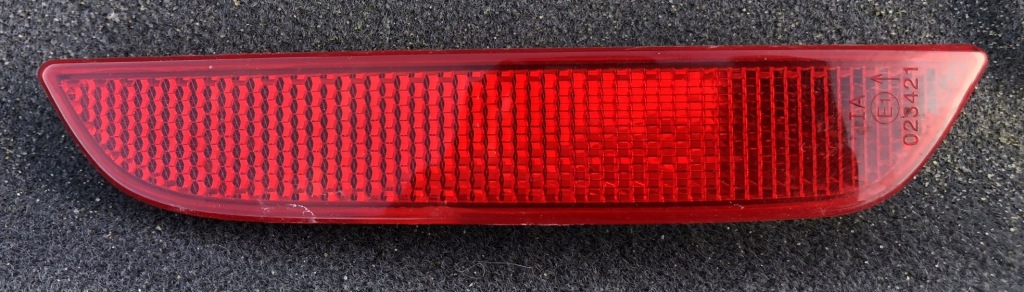 фото №1, Отражатель бампера задняя левый clio iv 12-19 hb kombi