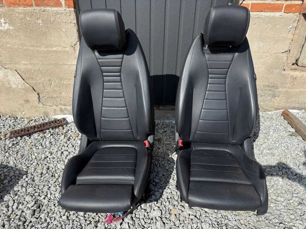 Mercedes w238 e klasa cabrio сидіння сидіння салон заднє сидіння обшивки шкіра тунель Доставка