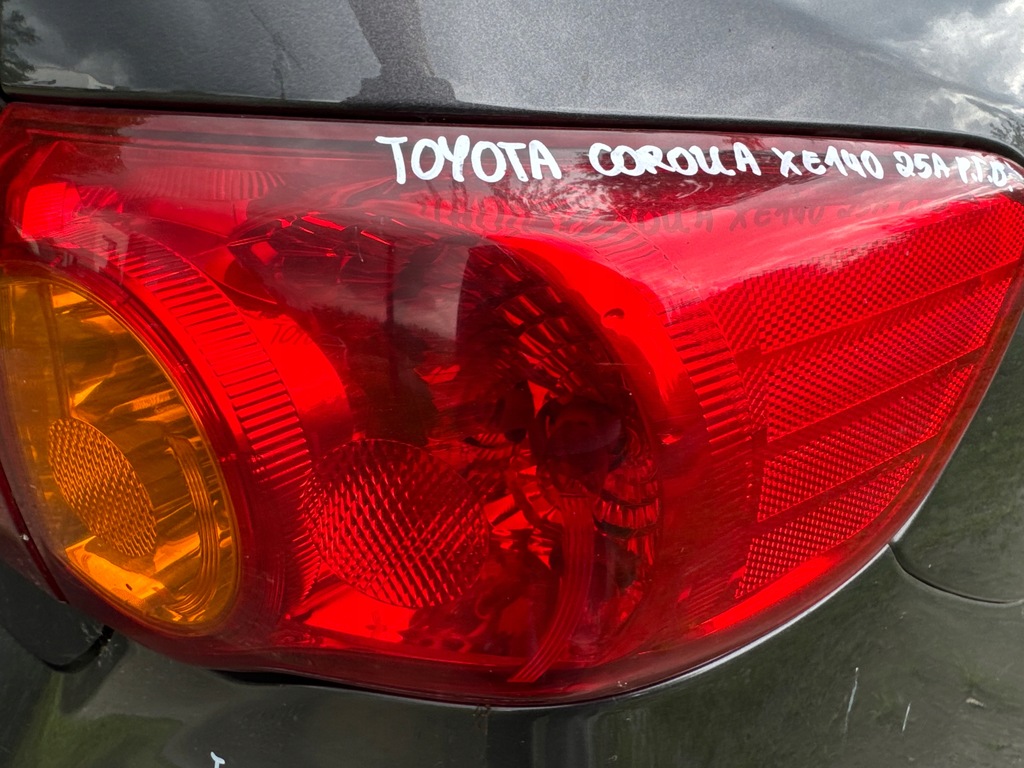 фото №7, Toyota corolla x e14 e15 лампа правая задняя правый задняя с крыла крыло
